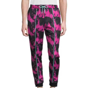 <b>Men</b> Sublimation Sweatpants High Quality <b>Printed</b> <b>Trousers</b> with Modern Patterns Soft Fabric and Functional Pockets for Streetwear - Product Image 1