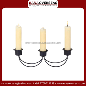 Nouveauté Bougeoir en métal Offre Spéciale centre de table élégant pour la décoration de mariage et d'événement disponible en plusieurs tailles - Product Image 3