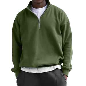 Sudaderas de Invierno para Hombre de Primera Calidad, Bordadas, 100% Algodón, Corte Regular, con Diseño de Cremallera, Gran Venta - Product Image 6