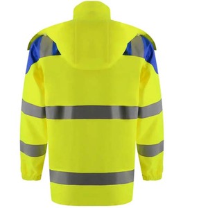 ZOHSUB POWER INDUSTRY Customized Logo Safety <b>Jacket</b> <b>Workers</b> ANSI/EN ISO 20471 CLASS 1 LED Flash Waterproof High Quality - Product Image 4