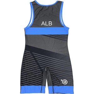 ชุดนักมวยปล้ำชายแบบสั่งทำพิเศษ ปี 2026 พิมพ์ลายด้านหน้า ผ้าสเตรช น้ำหนักเบา ทนทาน ระบายอากาศได้ดี แห้งเร็ว - Product Image 2