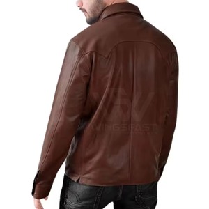 เสื้อเชิ้ตผู้ชายผ้าฝ้ายคุณภาพสูง เสื้อเชิ้ตแขนยาวพิมพ์ลายตามสั่งสำหรับผู้ชาย เสื้อเชิ้ตแขนยาวสำหรับใส่ทำงานสำหรับผู้ชาย เสื้อเชิ้ตผู้ชายกันยับ - Product Image 2