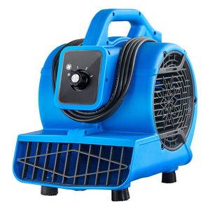 Ventilatore Asciugatore Portatile per Tappeti con 4 Angoli di Soffiaggio, Regolazione a 3 Velocità, 1360 RPM, 600 CFM, Soffiatore d'Aria per Pavimenti per Asciugatura e Raffreddamento - Product Image 1