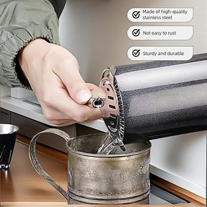 Top Seller Stainless Steel Hawthorne Rod Strainer Two Prong <b>Bar</b> Strainer for <b>Bar</b> Mocktail Cocktail Drink Strainer with Handle - Product Image 5