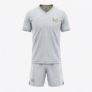 Ensemble de vêtements de sport de football moderne, maillot et short d'entraînement, tenue de football athlétique respirante, ensemble d'équipe MALUZA INDUSTRIES - Product Image 1