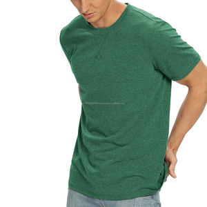 Camiseta Personalizada al por Mayor de Fábrica, 210 g/m², 100% Algodón, para Hombre, Tallas Grandes, Unisex, Servicio OEM ODM - Product Image 6