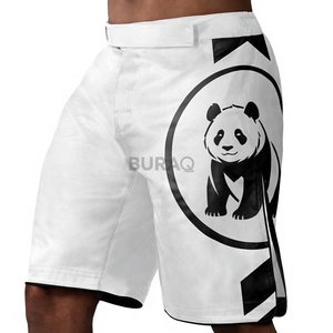 Shorts de combat MMA personnalisés pour hommes, vêtements d'entraînement de combat en gros par Buraq MMA Sports - Product Image 1