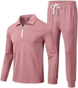 Ensemble de survêtement homme sur mesure de qualité supérieure, style streetwear, vente en gros, tendance 2026 - Product Image 1