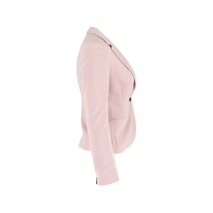 Blazer à un bouton pour femme très demandé, personnalisable avec logo OEM, fabricant de costumes de sororité, vente en gros pour le bureau et les affaires - Product Image 2