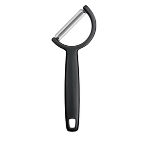 Pelador de Verduras en Forma de Y Negro, Cuchilla Afilada de Acero Inoxidable, Mango Ergonómico, Herramienta de Cocina para Pelar Patatas, Zanahorias y Frutas - Product Image 1