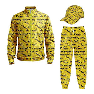 Ensemble de vêtements pour homme, streetwear décontracté, tenue en deux pièces, veste et pantalon athlétiques légers et confortables, style moderne haut de gamme - Product Image 1