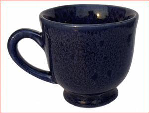 Tasses et mugs en grès noir, mug en céramique côtelé avec anse pour le bureau, la maison, le thé et le café - Product Image 6