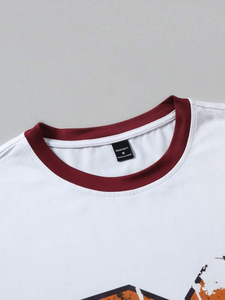 Custom Apparel Drop Shoulder Jersey Workout <b>Gym</b> <b>Oversized</b> Tee OEM Custom Unisex Drop Shoulder Jersey Fashion Streetwear T <b>Shirt</b> - Product Image 2