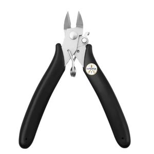 4.6 inch Carbon Steel Micro Cutter Flush Wire Cutters with Lock Flush Diagonal <b>Cutting</b> Pliers Cut Jewelers <b>Tools</b> for Electronic - Product Image 6