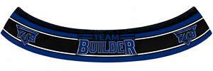 Protège-lames de patins de hockey TEAM BUILDER personnalisables, durables, en tissu, avec fermeture élastique - Product Image 3