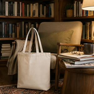 Heavy Duty Cotton <b>Canvas</b> <b>Tote</b> <b>Bag</b> | Reusable Eco Friendly Shopping Carry <b>Bag</b> Custom Printed <b>Canvas</b> <b>Tote</b> for Grocery Retail Daily - Product Image 3