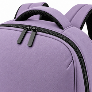 Mochila Moderna Unisex de Color Personalizado con Cierre de Cremallera, Gran Capacidad, Bolsillos Laterales, Compartimento Interior y Forro de Nailon - Product Image 6
