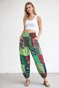 Cotton Patch Work <b>Harem</b> <b>Pant</b> <b>Women</b> <b>Harem</b> <b>Pant</b> With Pocket Dye <b>Harem</b> <b>Pants</b> - Product Image 5