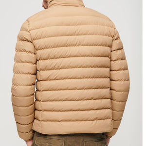Fully Customized Men's <b>Waterproof</b> Canvas Puffer <b>Jackets</b> Polyester Wadding Filled <b>Winter</b> DDP Shipping - Product Image 2