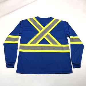Multi Function Men <b>Work</b> <b>Construction</b> Shirt Safety Hi Vis Eco-Friendly Breathable Working Shirt - Product Image 1