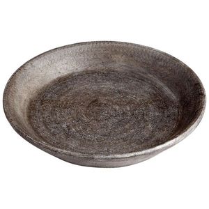 Bol en métal martelé noir et or au design classique, pour servir les aliments, vaisselle et accessoires de cuisine - Product Image 3