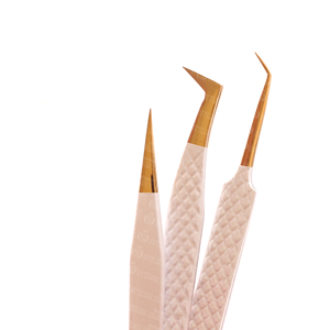 แหนบต่อขนตาสแตนเลสทุกประเภท ยี่ห้อ Diamond Grip รุ่น Under Your Expert Series - Product Image 1