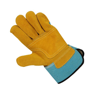 Gants de travail de protection en cuir de qualité supérieure, vente en gros d'usine, vêtements de sécurité, utilisation mécanique et électrique, gants de travail de sécurité - Product Image 5