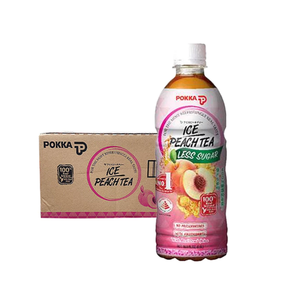 ชาพีชเย็นพร้อมดื่ม ยี่ห้อโป๊กกะ ขนาด 500 มล. ขายส่ง ราคาแข่งขัน ส่งออก - Product Image 3