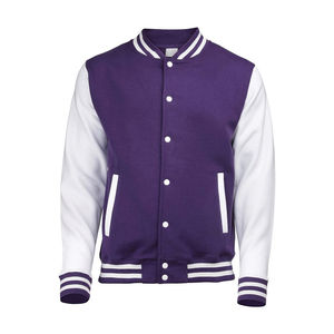 Blouson de baseball rétro pour femme style universitaire, vente chaude, manteau court épaissi pour l'hiver, vêtement d'extérieur en laine brodé, mode OEM - Product Image 4
