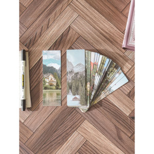 Set di segnalibri in carta da 24 pezzi per musa Vintage - Product Image 1