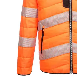 Summer Waterproof Security Work <b>Jacket</b> Reflective Coat for <b>Workers</b> in Mechanic Industries Related Safety <b>Jackets</b> - Product Image 4