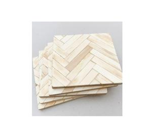 Posavasos de Taza de Té con Incrustaciones de Hueso Hechos a Mano, Posavasos de Hueso Artesanal, Salvamanteles y a un Precio de Fábrica Muy Bajo - Product Image 1