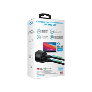 Caricabatterie per Auto SpeedMax65 PD65W + QC3, Prodotto per Ricarica ad Alta Velocità - Product Image 3