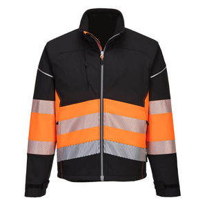 High Visibility Professional Customized Top Premium Quality Winter <b>Reflective</b> Stand Zipper Waterproof Safety <b>Jacket</b> <b>Men</b> - Product Image 5