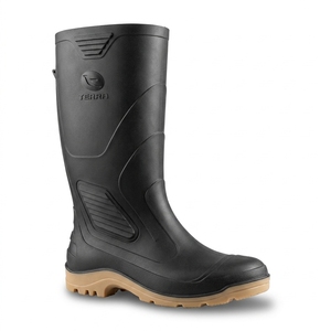 Orange PVC Summer Fashion Safety Waterproof <b>Knee</b>-<b>High</b> Steel Toe Anti-Slip Work Rain Boots for Unisex Construction Farming - Product Image 4
