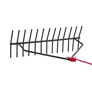 Rastrello per Erbacce Acquatiche da 24 Pollici, Tagliaerba a Doppia Faccia per Laghi e Stagni, con Corda da 30 Piedi e Foro di Ancoraggio, Nessun Montaggio Richiesto, in Metallo Resistente - Product Image 5