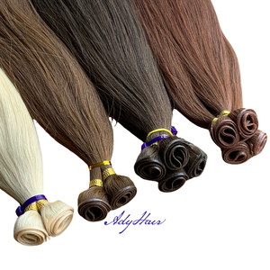 วิกผมคนกัมพูชาแบบถักทอสองชั้นแบบธรรมชาติผม150gr ทุกสีที่เหมาะสม - Product Image 3