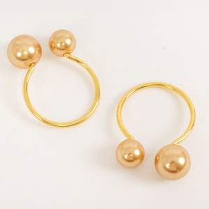 Elegante Anillo de Servilleta de Metal de Lujo Diseñado para Experiencias Gastronómicas de Alta Gama - Product Image 3