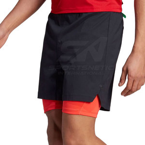 Shorts de course pour hommes, matière à séchage rapide, idéal pour l'exercice, la salle de sport, l'entraînement et les vêtements de sport décontractés - Product Image 3