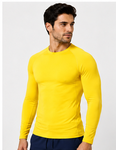 Sous-vêtement médical de qualité supérieure pour hommes et femmes, manches longues, tricoté, respirant, séchage rapide, chemise de travail pour infirmières - Product Image 3