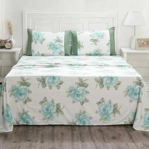 Ensemble de literie en coton naturel pur, design tendance, doux pour la peau, confortable, linge de lit pour toutes les saisons - Product Image 1