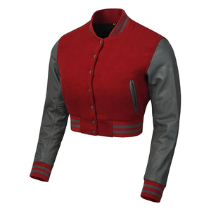 Chaqueta Bomber Corta de Cuero para Mujer, Estilo Urbano, Proveedor Mayorista de EE. UU. - Product Image 6