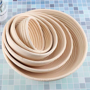 Décor Pain Banneton Brotform Pâte Rising Rond Paniers en Rotin VACANCES - Product Image 2