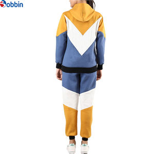 Conjunto Deportivo de Invierno para Mujer con Logotipo Personalizado, Chaqueta con Cierre Completo, 2 Piezas, Ropa Deportiva para Entrenamiento y Jogging, Ecológico - Product Image 3