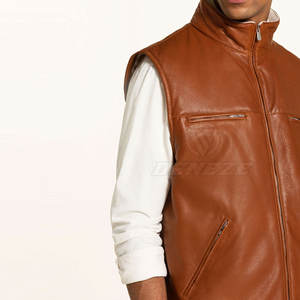 Chaleco de Cuero para Hombre, Precio Razonable, Mejor Material, Alta Calidad, Transpirable, en Venta - Product Image 6