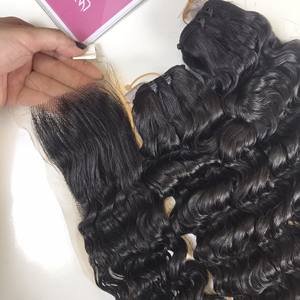 Bonne qualité Meilleur prix Cheveux bouclés fantaisie Couleur naturelle Cheveux humains vietnamiens Prix de gros Vendeur de cheveux Super doublement étirés - Product Image 2