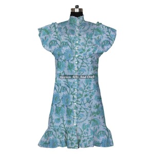 Vestido Casual de Verano para Mujer, Hermoso Estampado Boho Playero, Ecológico y Lavable, Moda Femenina para Vacaciones - Product Image 6