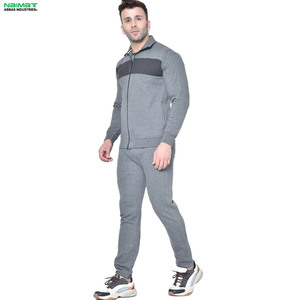 Urban Cargo Pocket Utility <b>Tracksuit</b> Men Multi Pocket Heavy Duty Cotton Fabric Tactical Sweatshirt And Joggers Set - Product Image 3