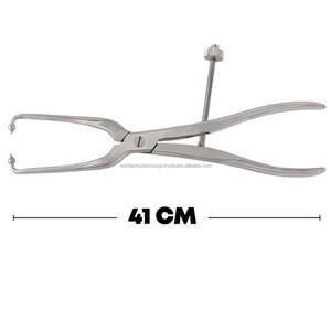 Pince de maintien de plaques osseuses WORLD PRECISION SURGICAL en acier inoxydable, instrument chirurgical manuel certifié CE Classe II - Product Image 2