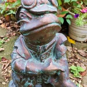 Artisanat en bronze antique grandeur nature Mr. Sculpture de tortue, décoration de jardin, figurine, prix d'usine - Product Image 4